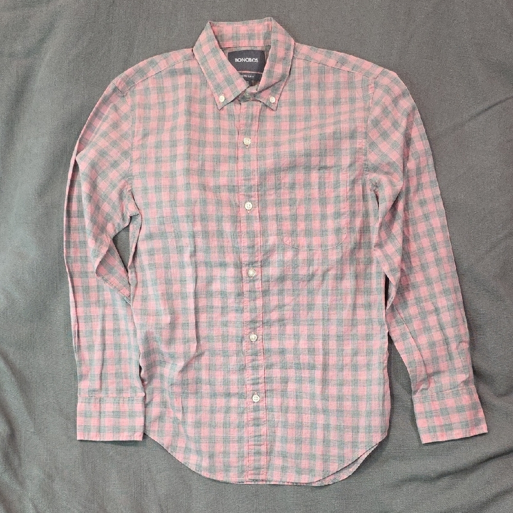 Bonobos Tailored  Slim Fit Short Button Down Shirt